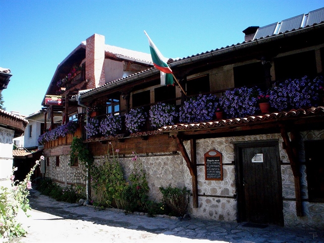 Another street in town of Bansko